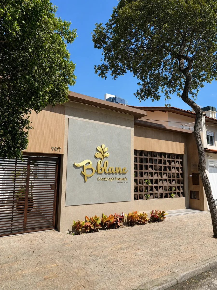 Fachada da Clínica B.blanc em Santo André