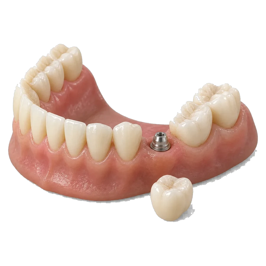 Implante Dentário — peça de estudo
